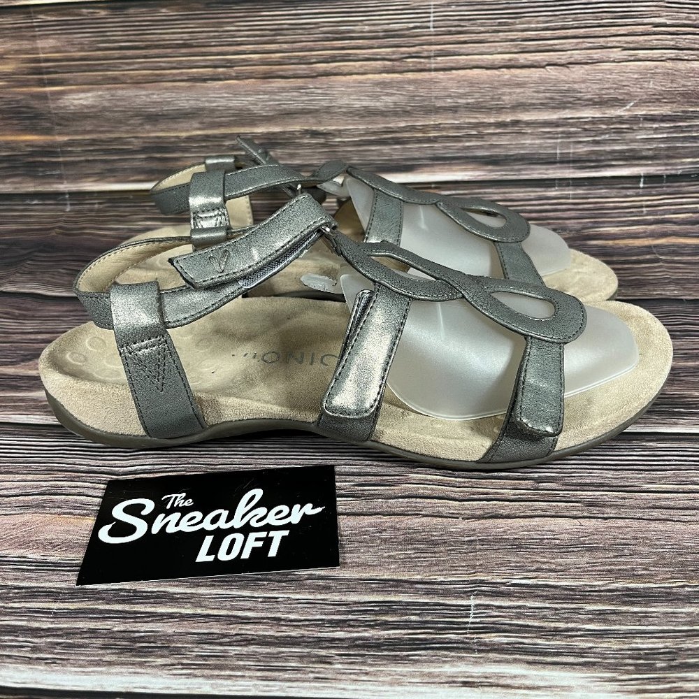 Vionic Jodie Women's Strap Silver Sandals